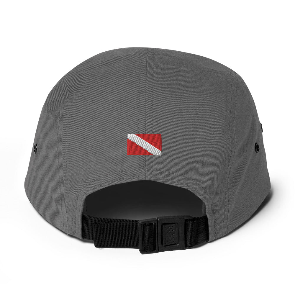 Gorra de cinco paneles