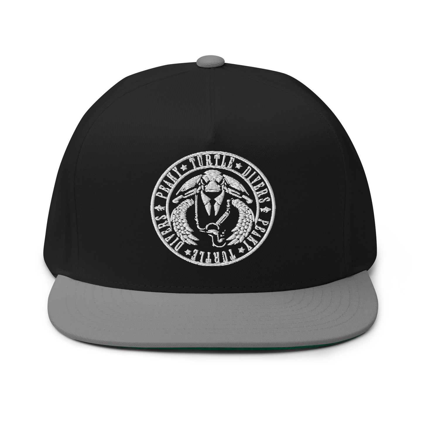 Gorra de visera plana