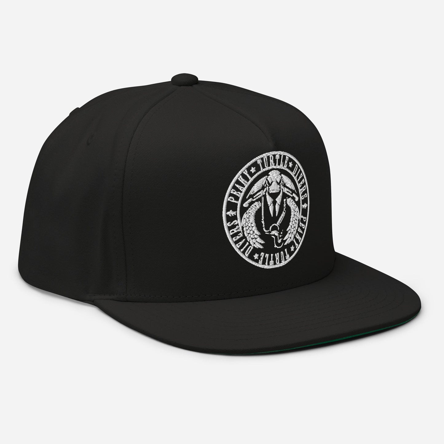 Gorra de visera plana