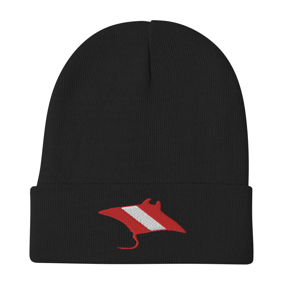 Gorro Manta Ray bordado