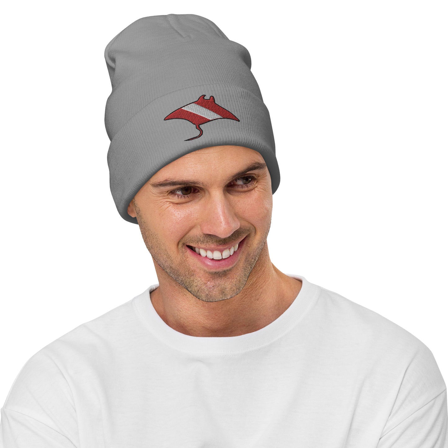 Gorro Manta Ray bordado