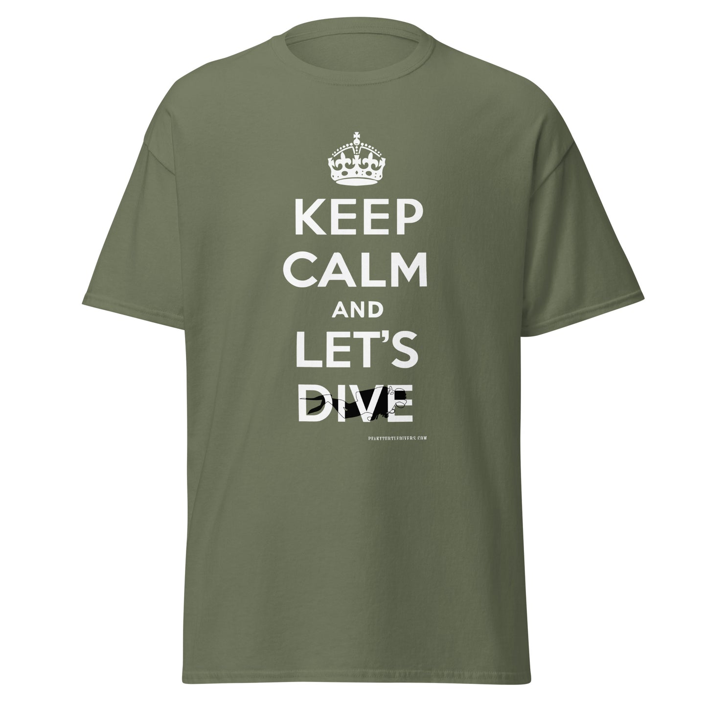 Camiseta Keep calm and Let’s Dive