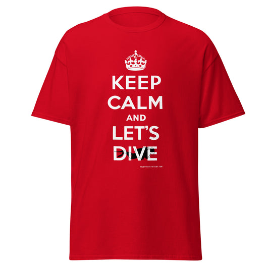 Camiseta Keep calm and Let’s Dive