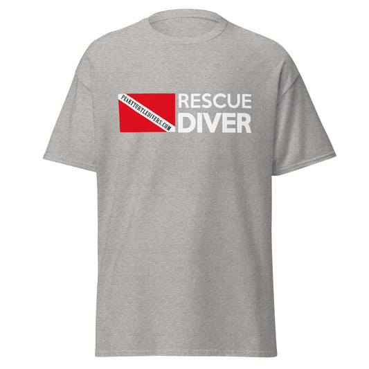 Camiseta clásica Rescue Diver (hombre)